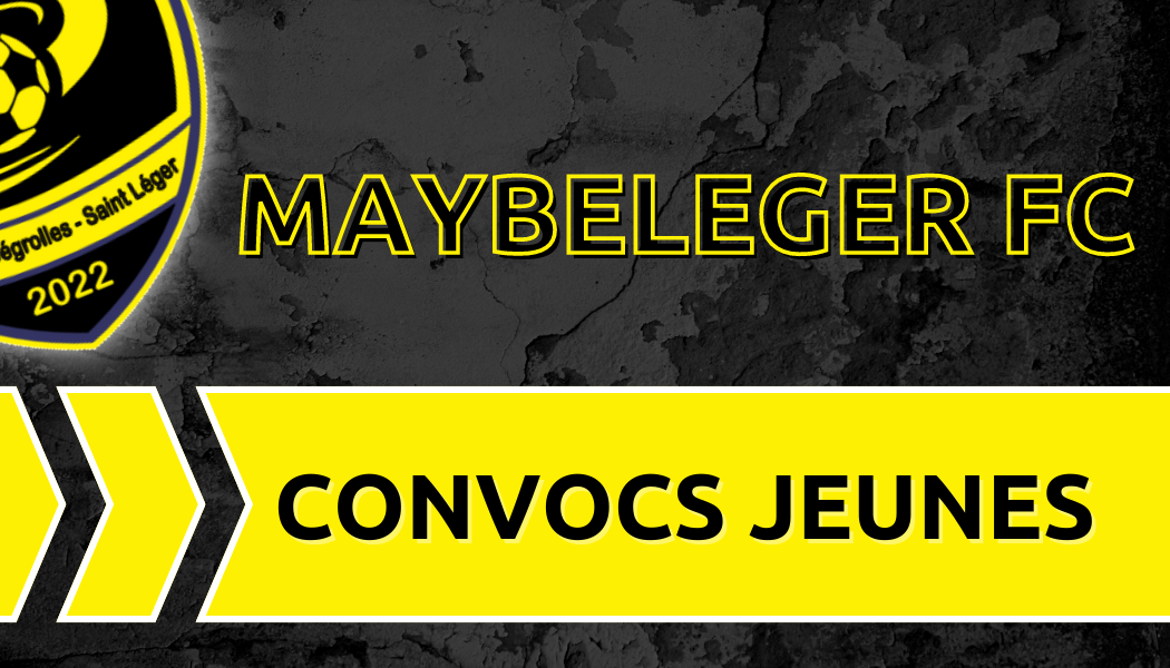 CONVOCATIONS JEUNES